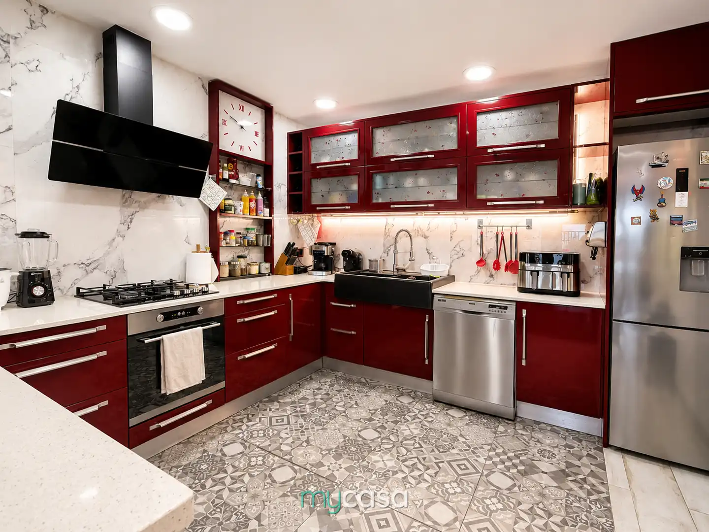 Cocina de Piso en venta en El Prat de Llobregat con Aire acondicionado, Calefacción y Parquet