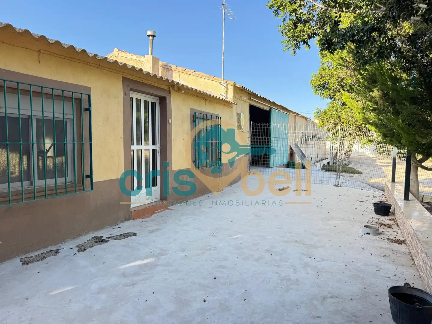 Vista exterior de Casa o chalet en venta en Lorca con Aire acondicionado, Jardín privado y Amueblado