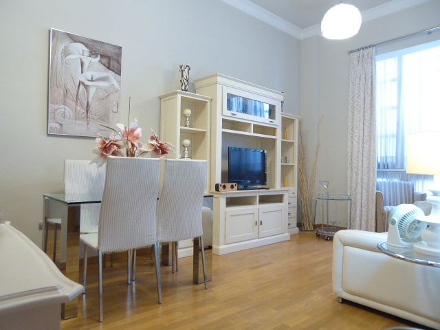 Living room of Flat to rent in Málaga Capital  with Furnished, Oven and Washing machine