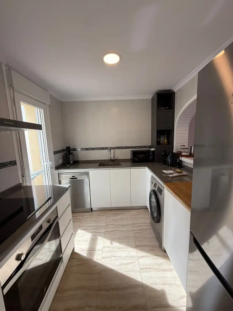Cocina de Casa o chalet en venta en Calpe / Calp con Aire acondicionado, Calefacción y Jardín privado