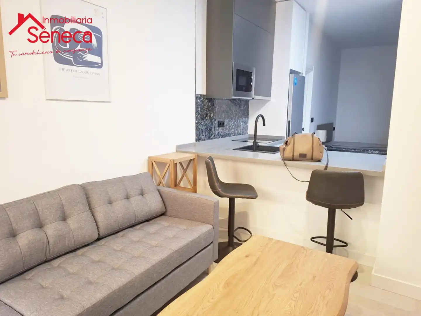 Sala de estar de Estudio en venta en Córdoba con Aire acondicionado, Calefacción y Amueblado