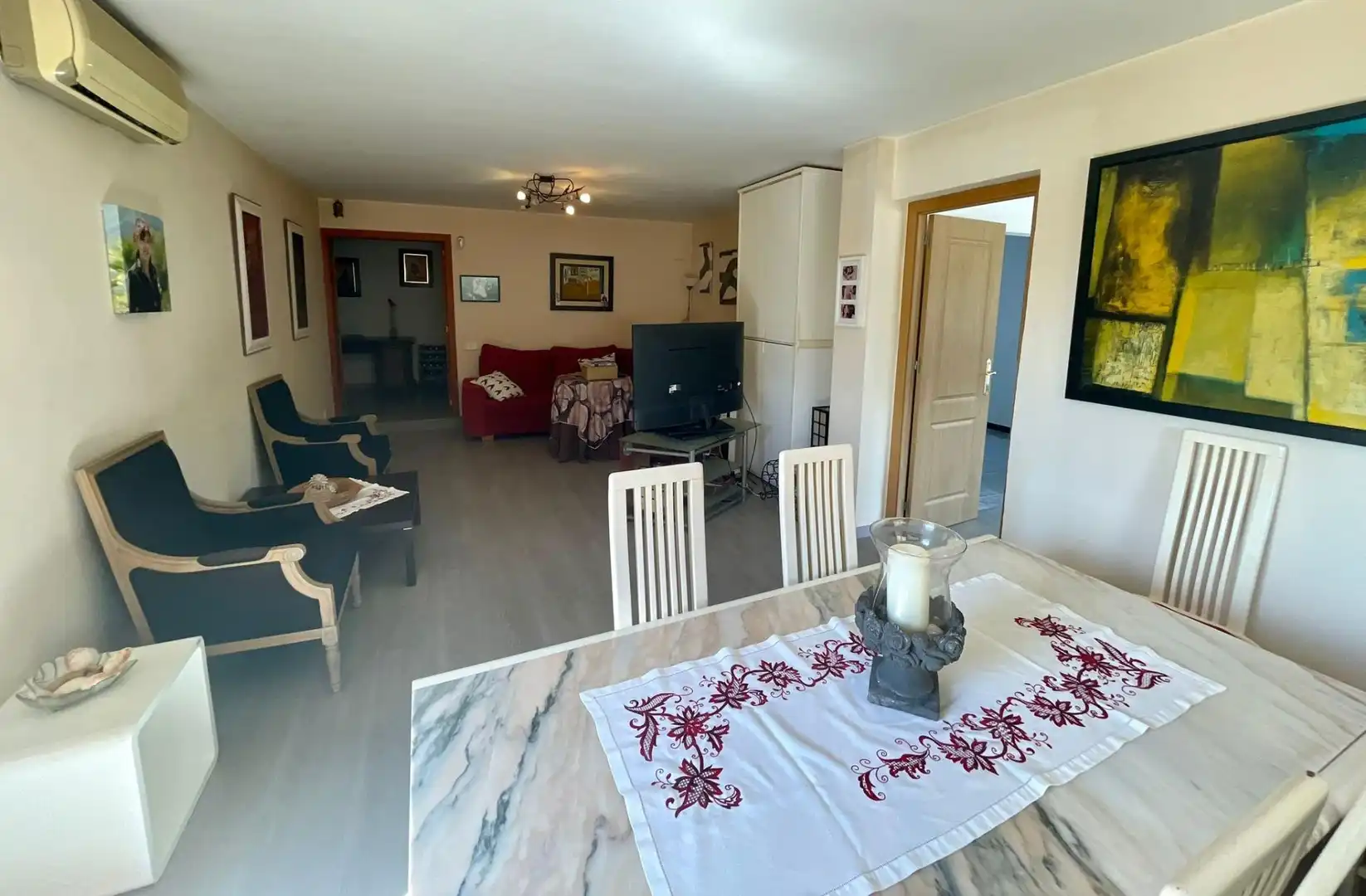 Living room of Country homes for sale in Bunyola  with Air Conditioner, Heating and Private garden