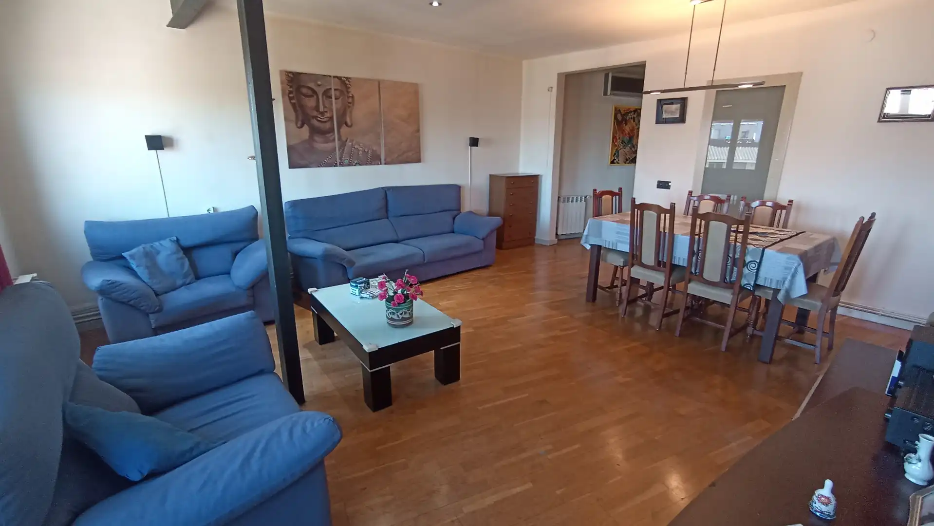 Sala de estar de Piso en venta en Lleida con Aire acondicionado, Calefacción y Parquet