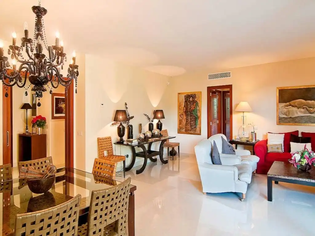 Sala de estar de Apartamento en venta en Calvià con Aire acondicionado, Calefacción y Jardín privado