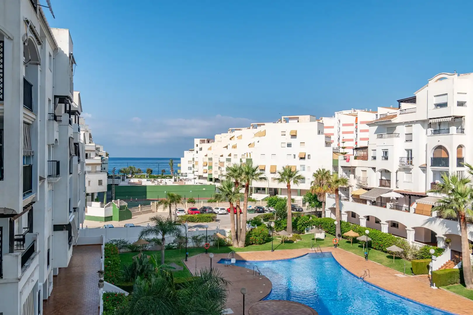 Exterior view of Flat for sale in Salobreña  with Private garden, Terrace and Furnished