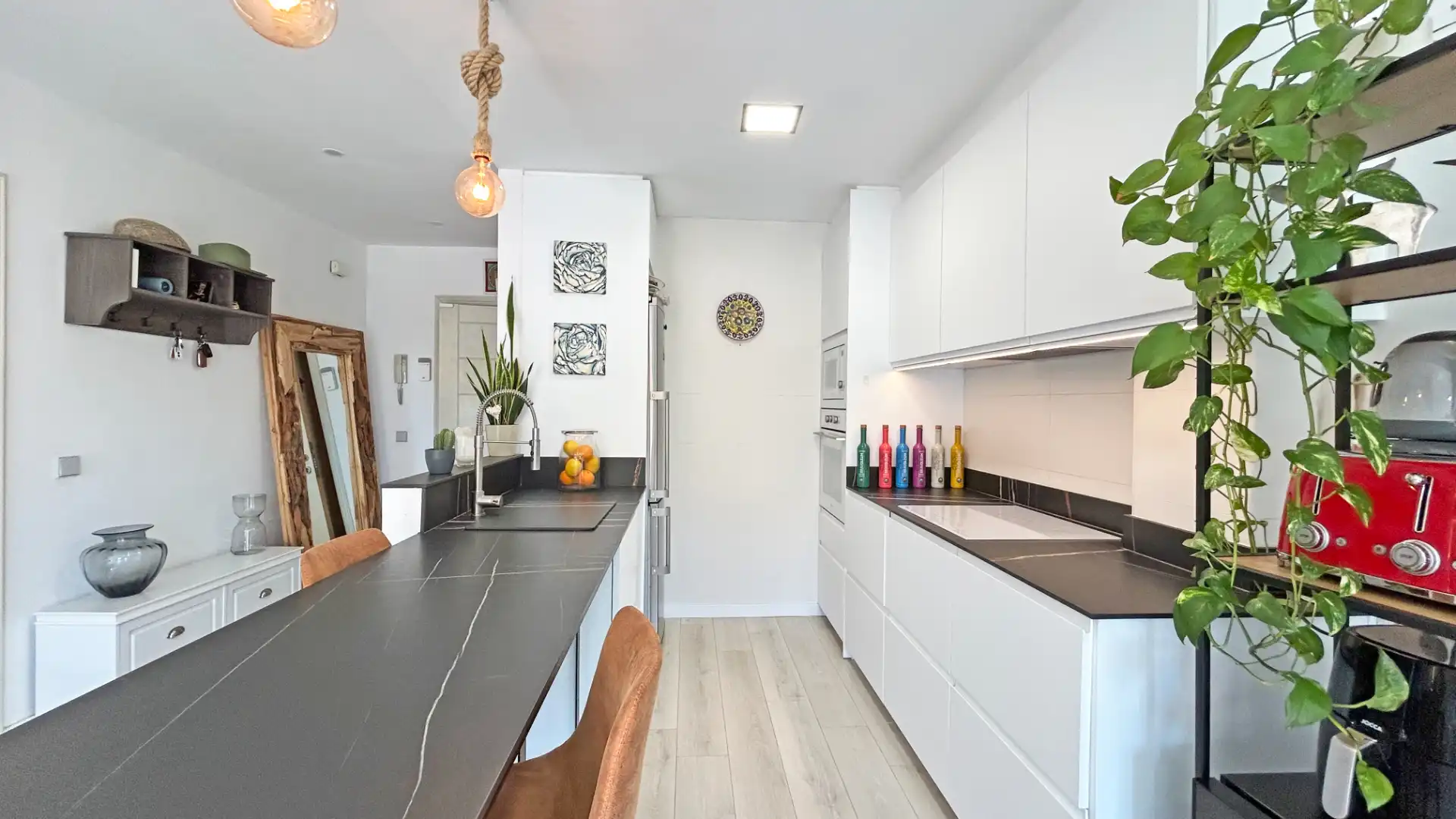Cocina de Ático en venta en  Palma de Mallorca con Aire acondicionado, Calefacción y Parquet