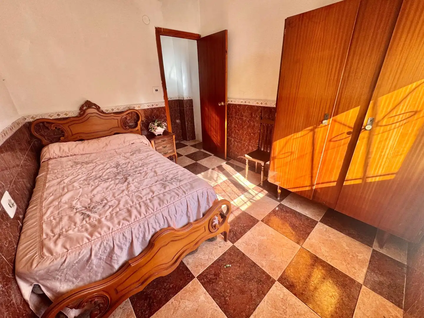 Schlafzimmer von Country house zum Verkauf in Orihuela mit Heizung, Privatgarten und Abstellraum