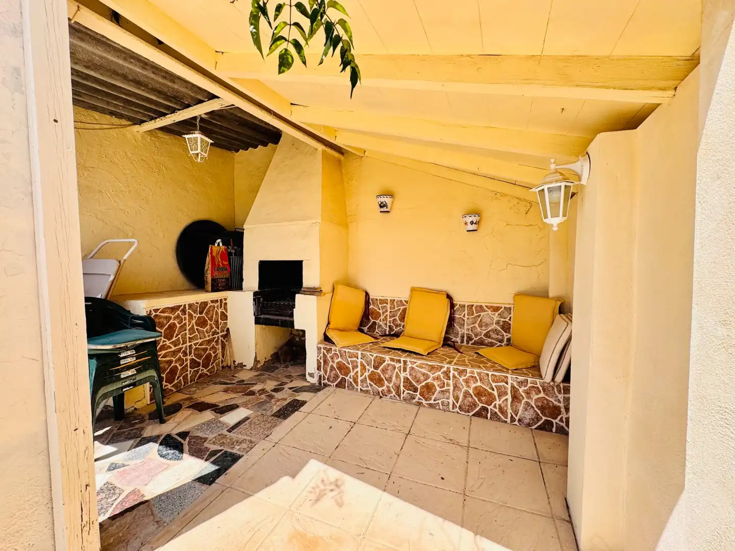 Terrassa de Finca rústica en venda en Aspe amb Jardí privat, Terrassa i Piscina