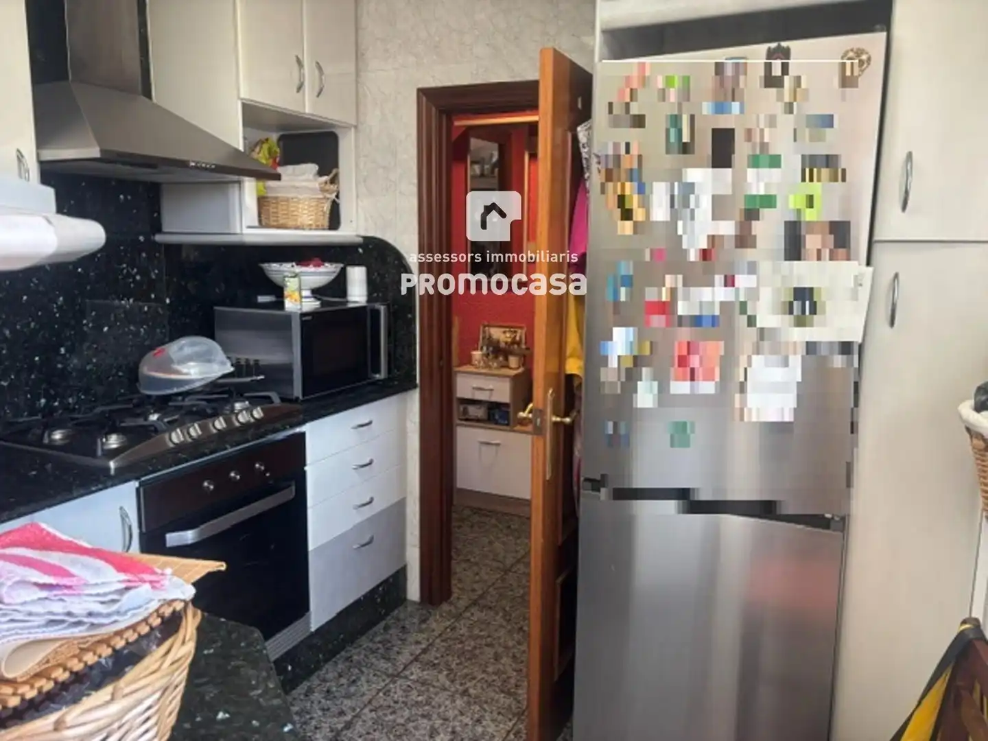 Cocina de Piso en venta en Badia del Vallès con Aire acondicionado, Terraza y Balcón