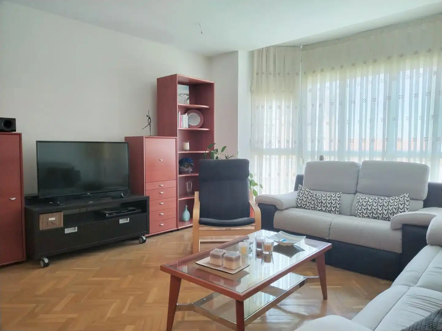 Living room of Flat for rent in Arganda del Rey  with Air Conditioner, Heating and Private garden