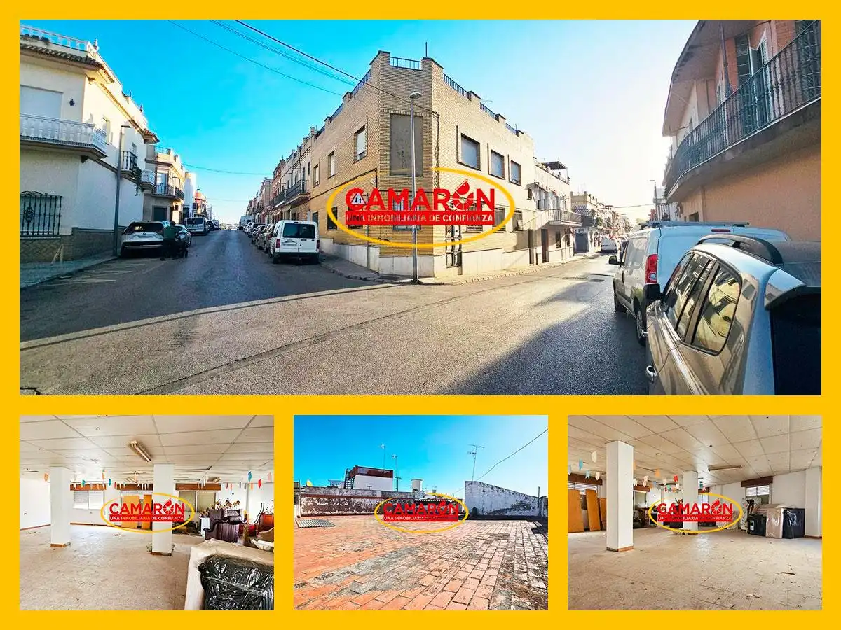 Vista exterior de Casa adosada en venta en Coria del Río