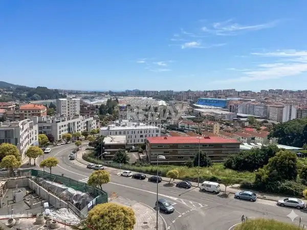 Exterior view of Flat for sale in Vigo   with Heating, Parquet flooring and Terrace