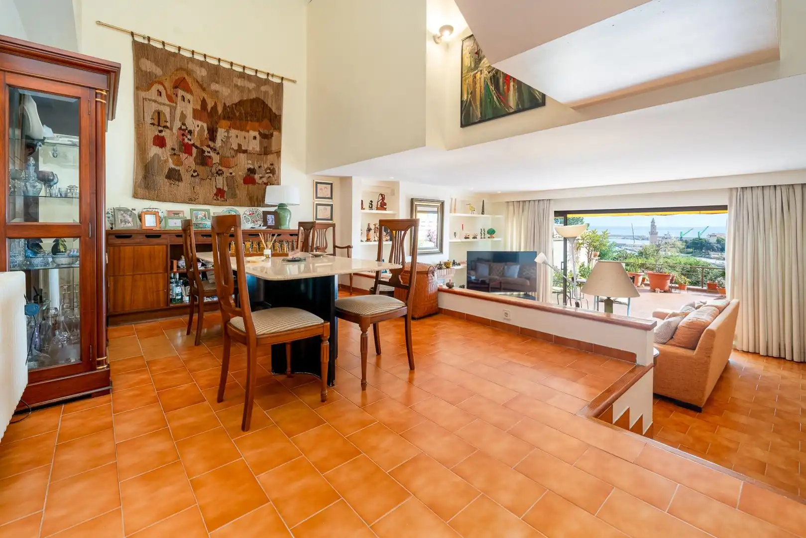 Sala d'estar de Casa o xalet en venda en  Palma de Mallorca amb Jardí privat, Terrassa i Balcó
