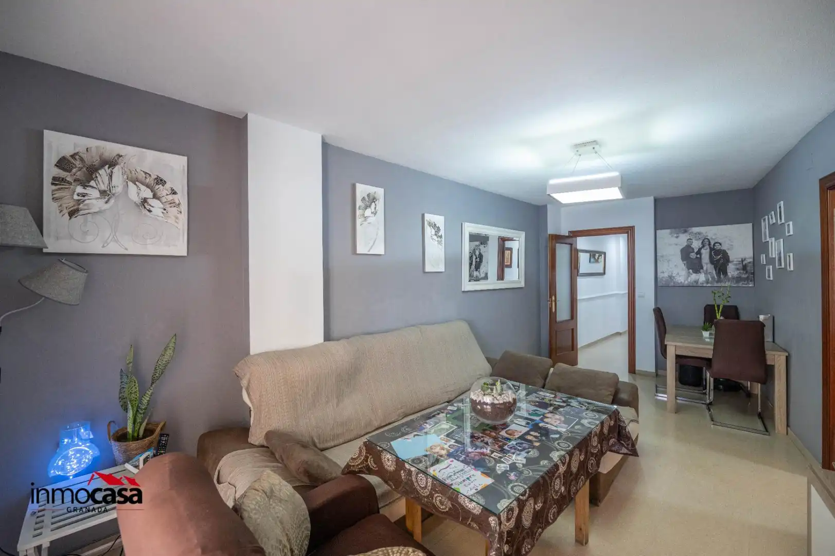 Sala d'estar de Pis en venda en Maracena amb Aire condicionat i Terrassa