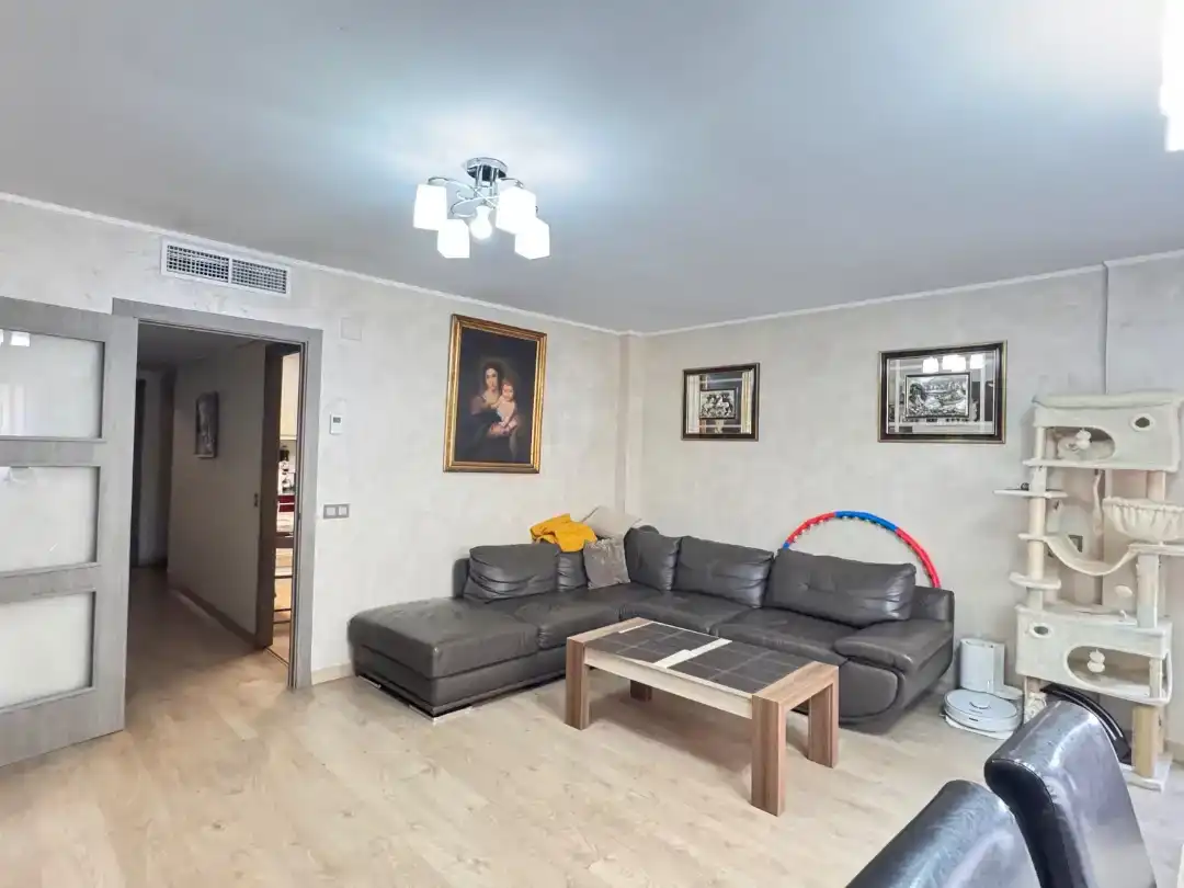 Sala de estar de Piso en venta en Cambrils con Aire acondicionado, Jardín privado y Parquet