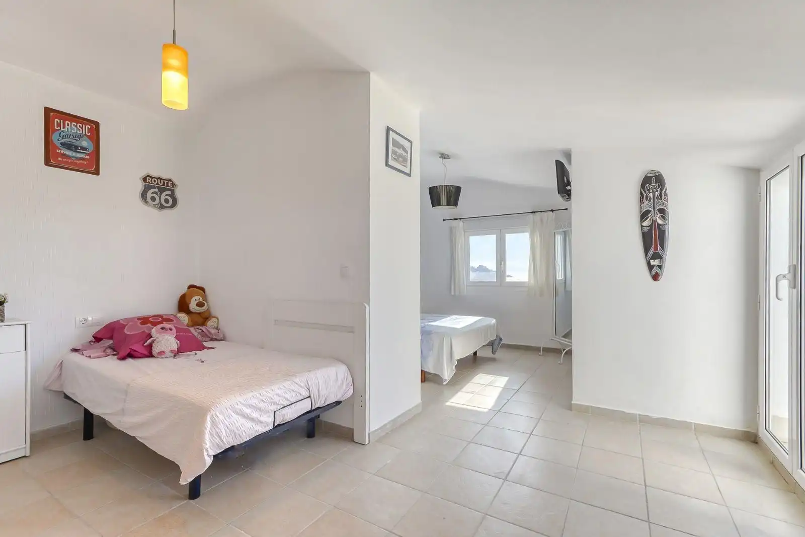 Bedroom of Apartments for sale in Roses  with Air Conditioner, Terrace and Furnished