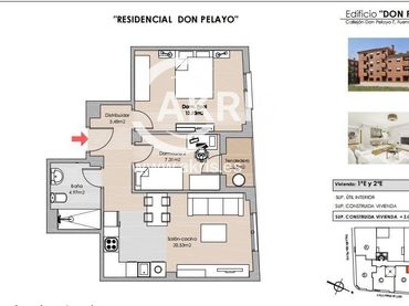 Appartement avec ascenseur à vendre à Callejón Don Pelayo