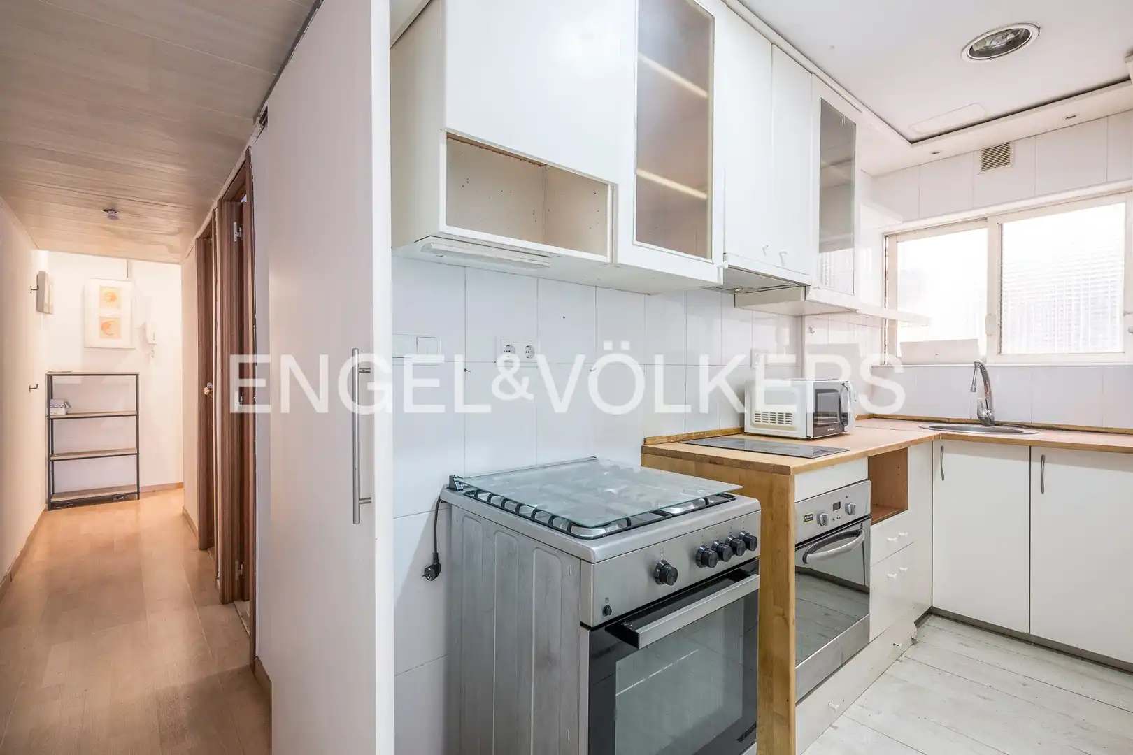 Cocina de Piso en venta en Barcelona con Aire acondicionado, Calefacción y Parquet