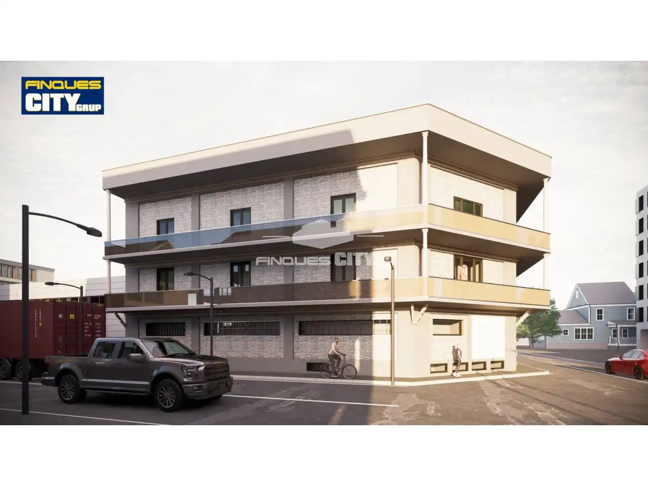 Vista exterior de Edificio en venta en Pineda de Mar