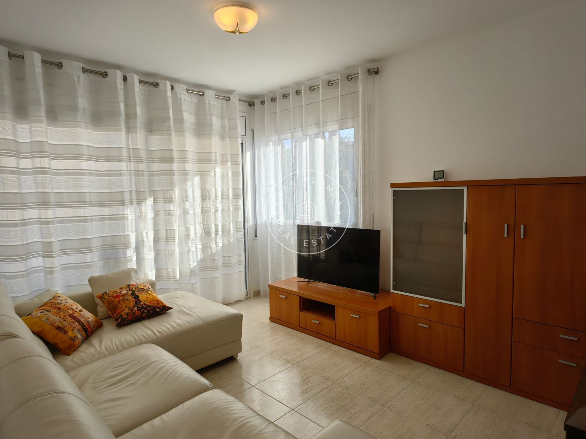 Sala de estar de Apartamento en venta en Lloret de Mar con Aire acondicionado y Terraza