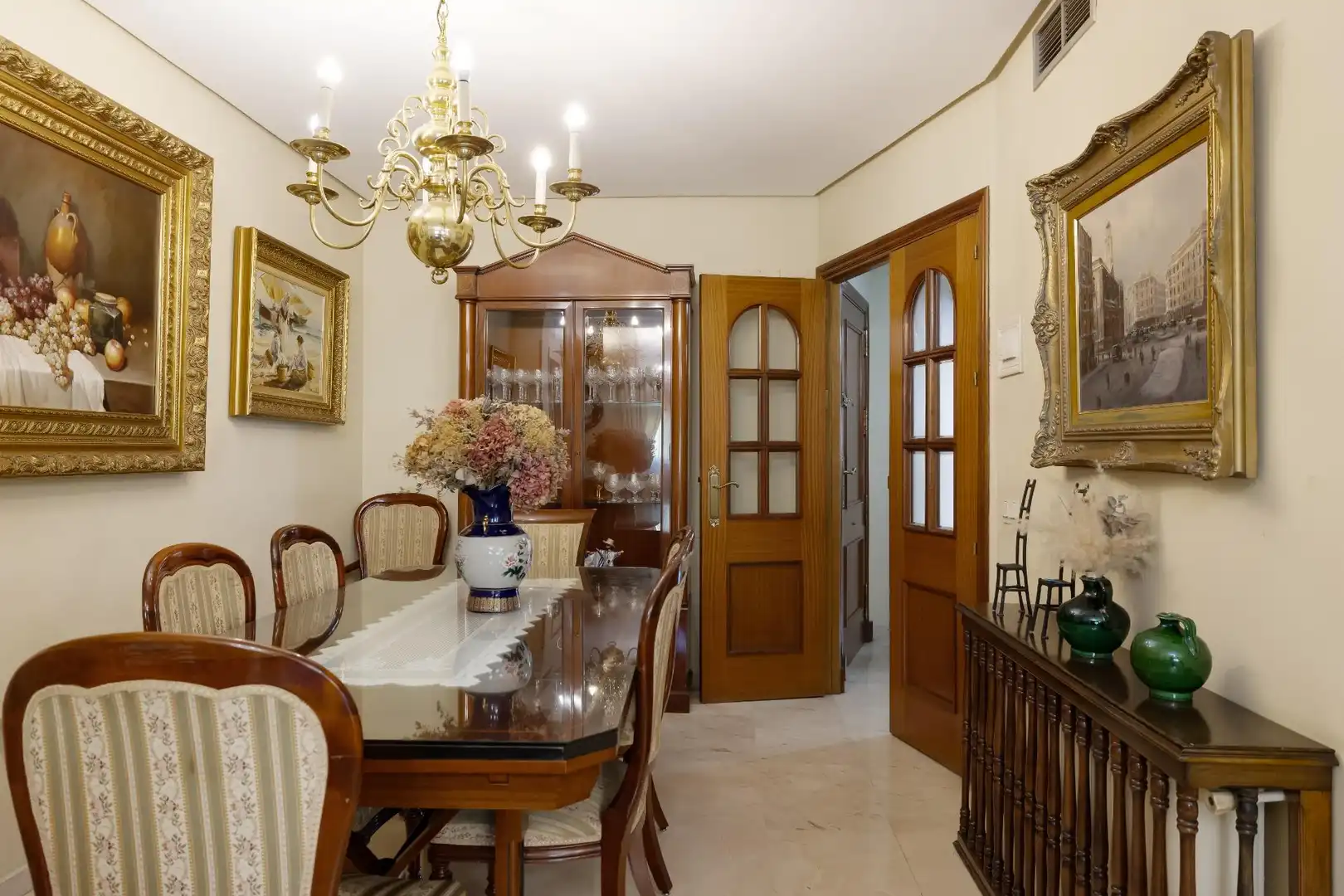 Dining room of Flat for sale in Sevilla  with Air Conditioner, Heating and Terrace
