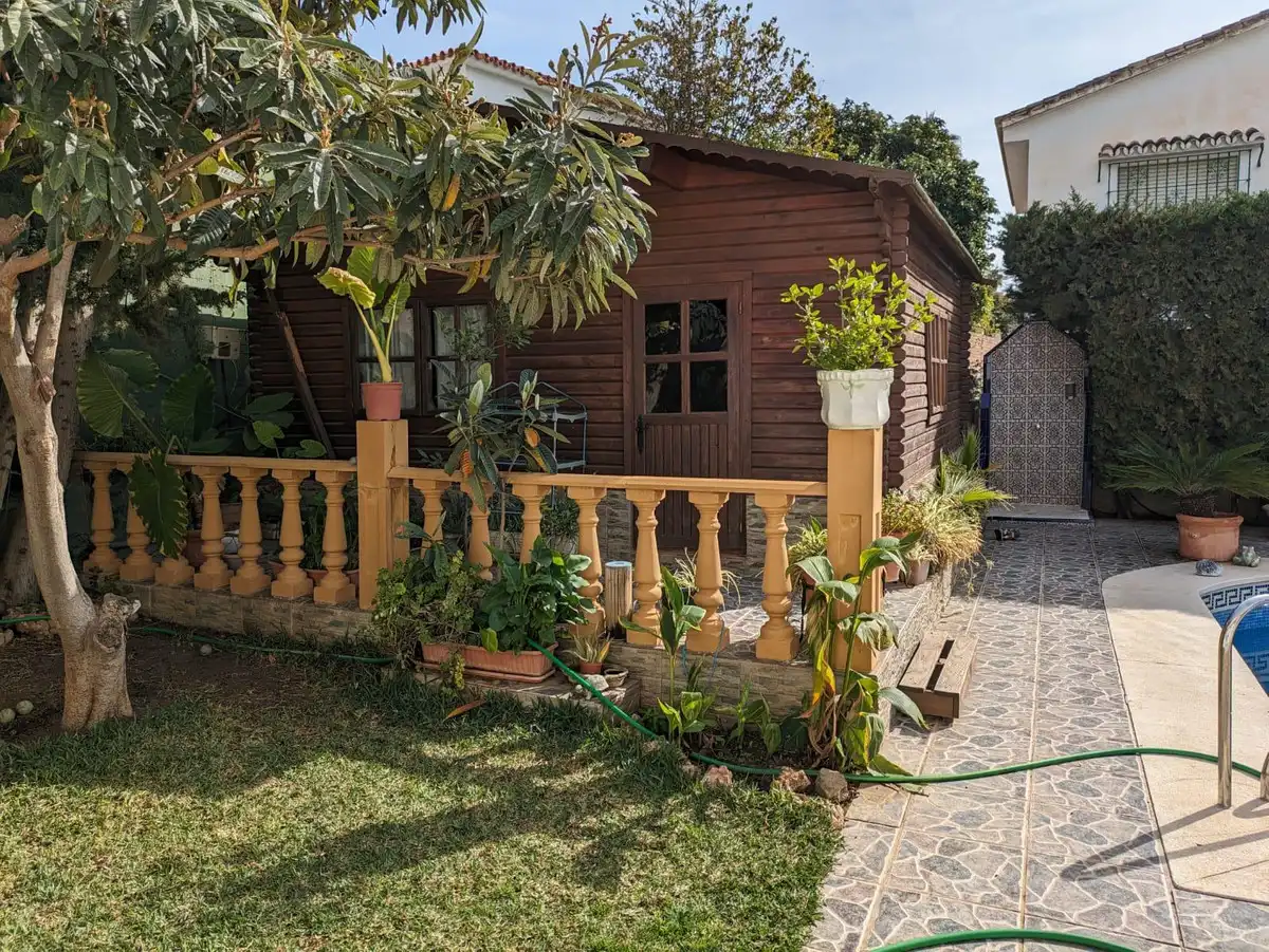 Exterior view of Houses for sale in Benalmádena  with Air Conditioner, Heating and Terrace