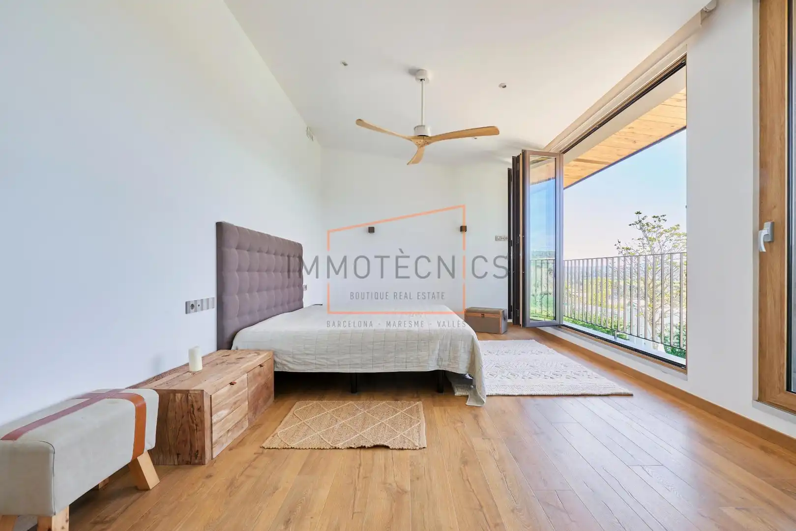 Dormitori de Casa o xalet en venda en Santa Eulàlia de Ronçana amb Aire condicionat, Jardí privat i Terrassa