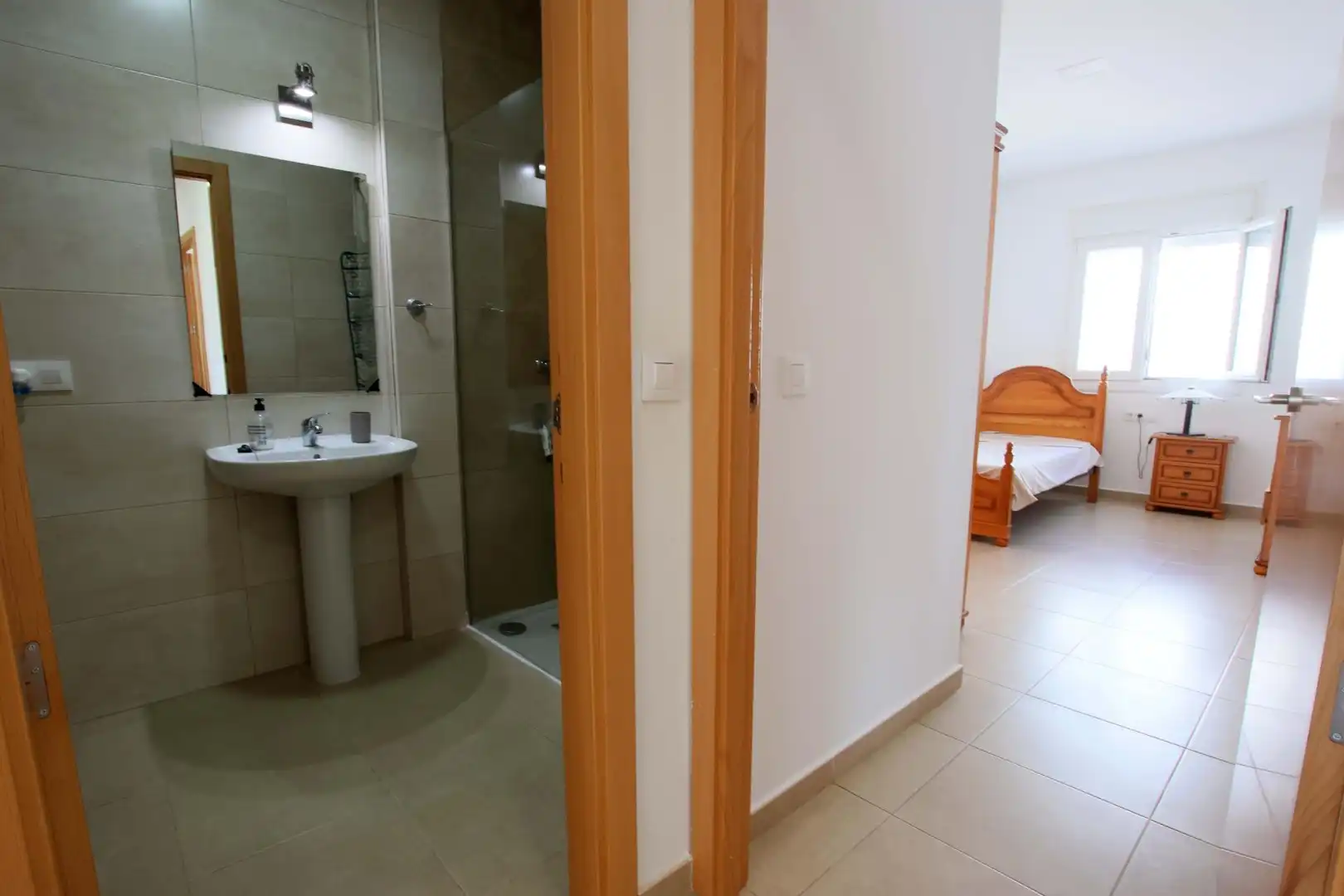 Bany de Pis en venda en Puebla de la Calzada amb Terrassa i Balcó