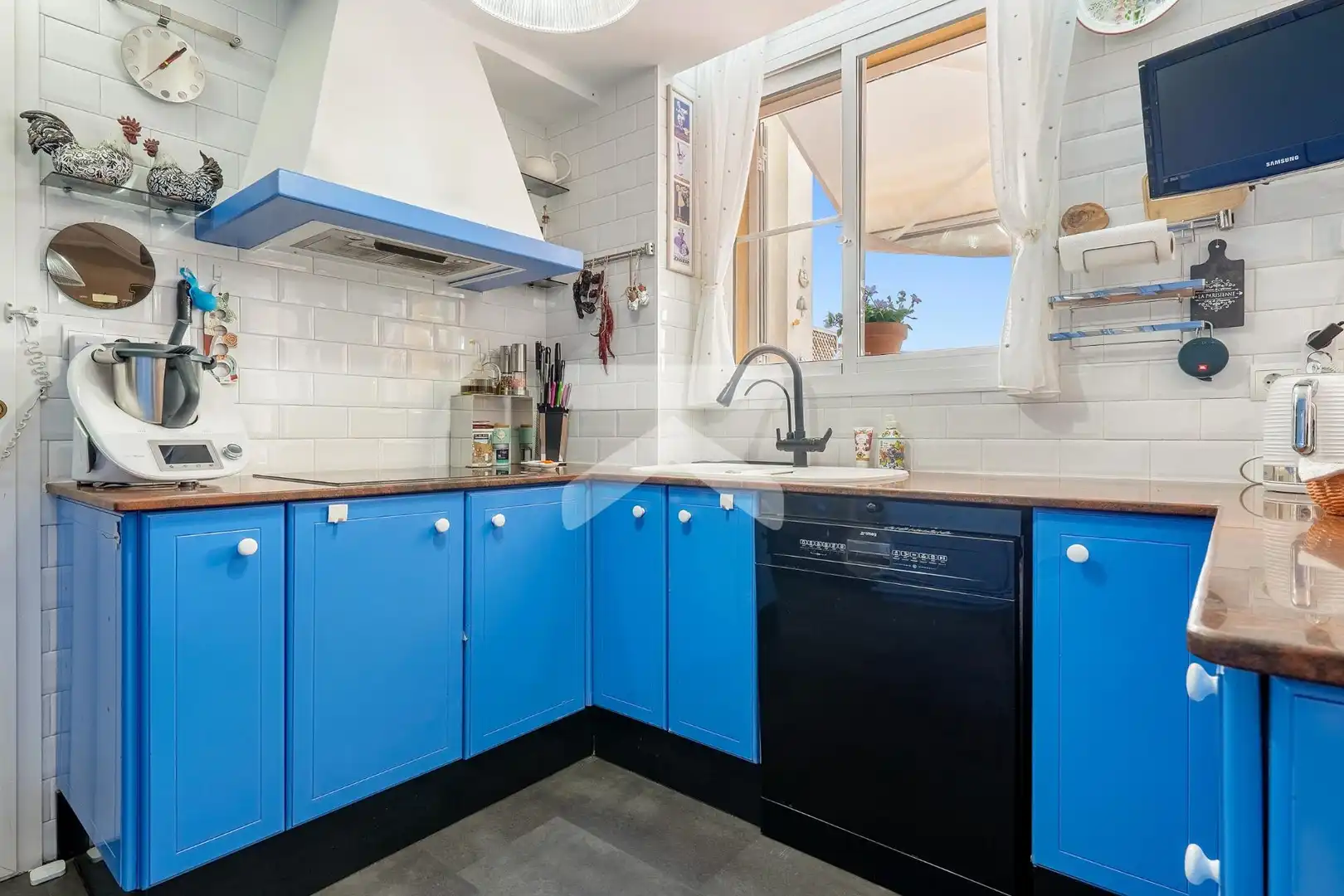 Cocina de Casa o chalet en venta en Amposta con Aire acondicionado, Calefacción y Parquet