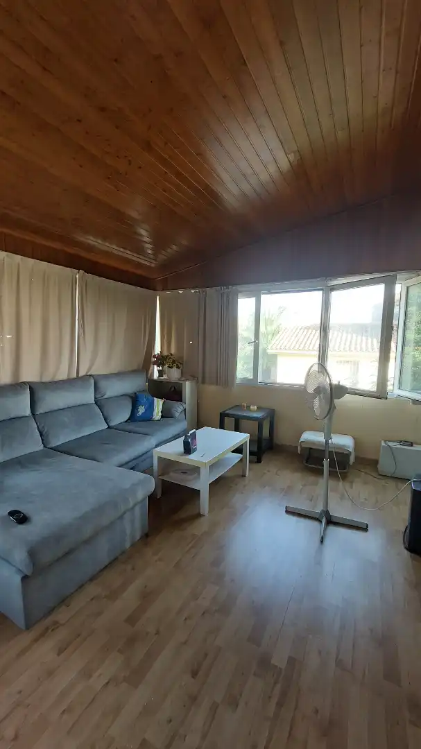 Wohnzimmer von Haus oder Chalet zum Verkauf in La Manga del Mar Menor mit Klimaanlage, Privatgarten und Terrasse