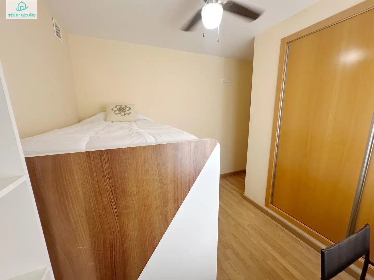 Bedroom of Apartments for rent in El Campello  with Air Conditioner, Heating and Private garden