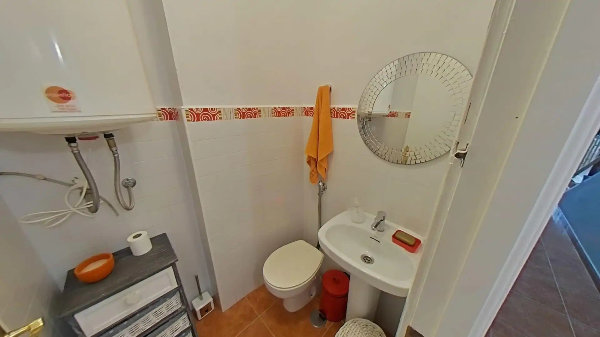 Baño de Casa adosada en venta en La Antilla con Calefacción, Jardín privado y Terraza