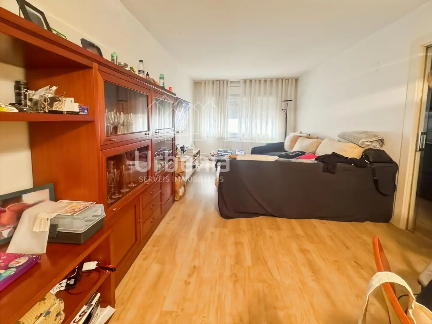 Wohnzimmer von Wohnung zum Verkauf in Arenys de Mar mit Klimaanlage und Heizung