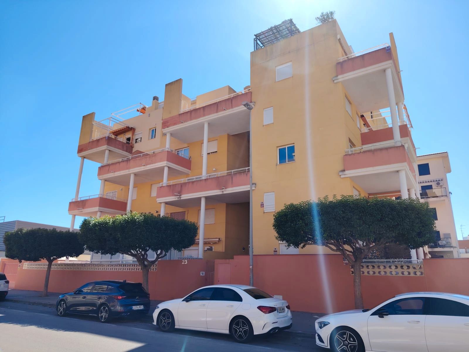 Vista exterior de Pis en venda en Canet d'En Berenguer amb Aire condicionat, Calefacció i Terrassa