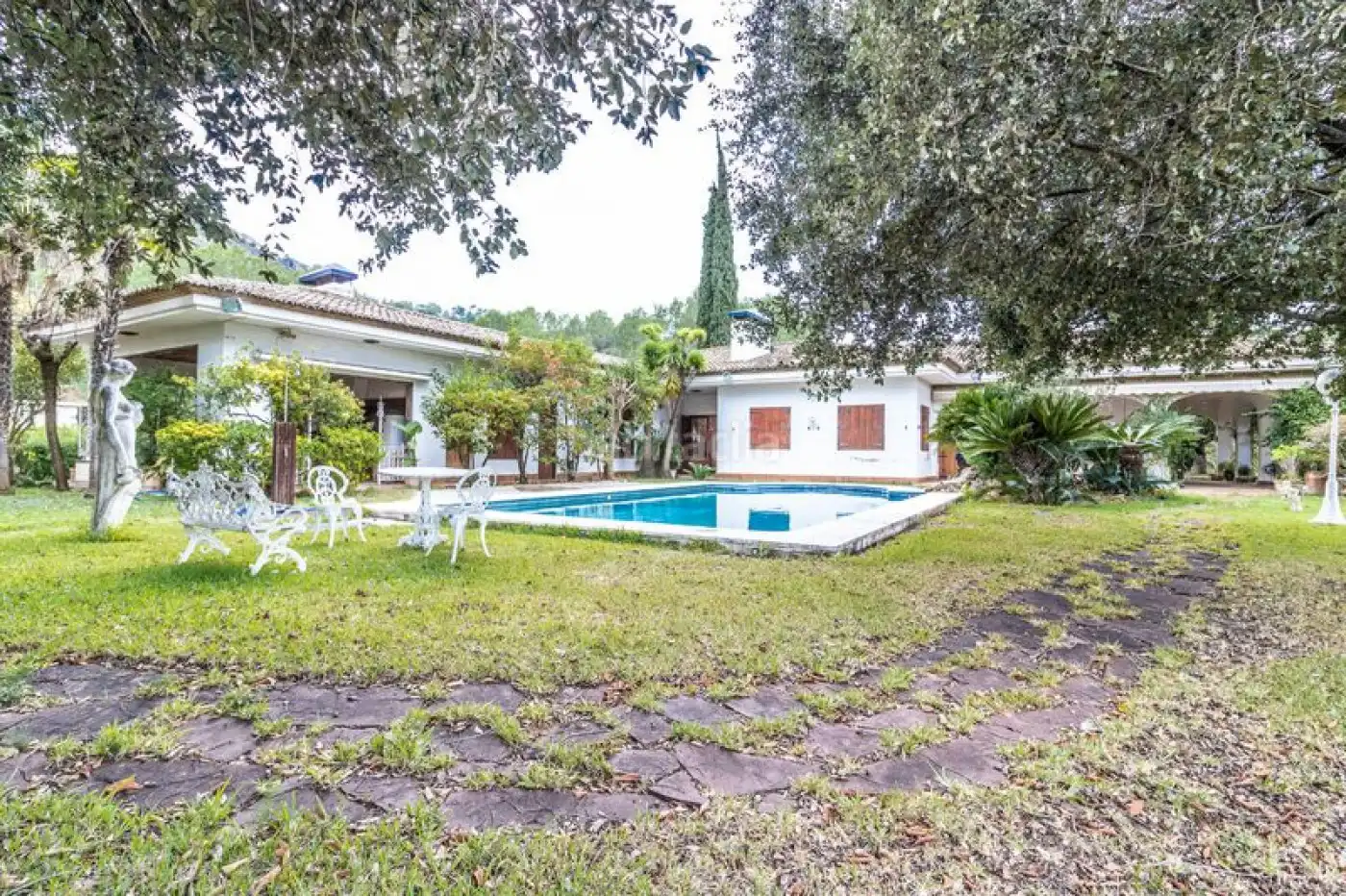 Jardín de Casa o chalet en venta en El Genovés con Aire acondicionado, Jardín privado y Terraza