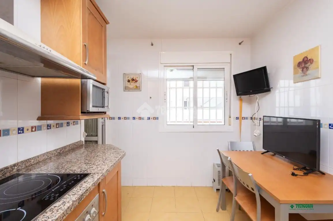 Kitchen of Flat for sale in Almería  with Air Conditioner