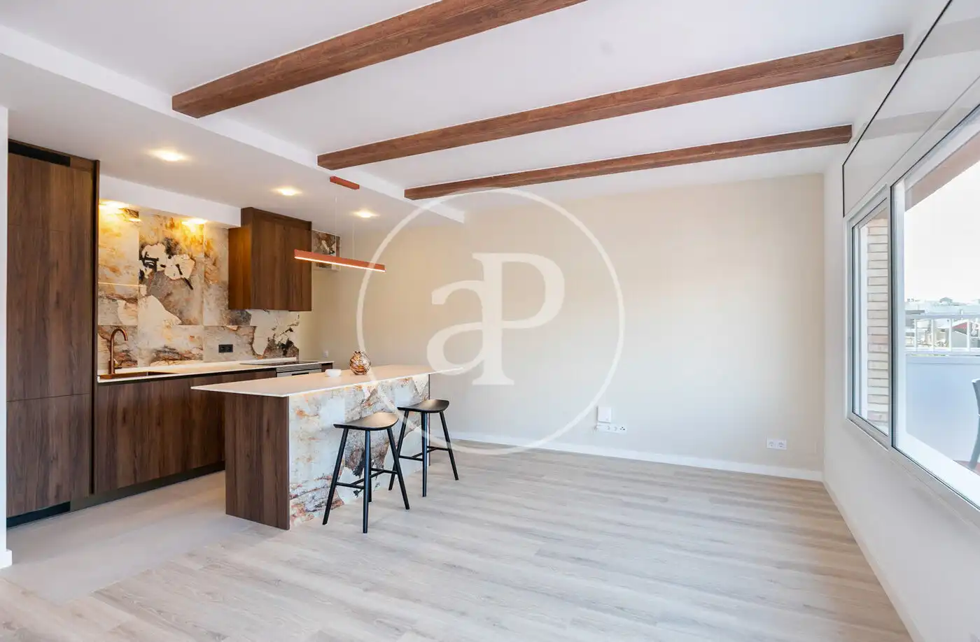 Cocina de Ático en venta en Barcelona con Aire acondicionado, Calefacción y Terraza
