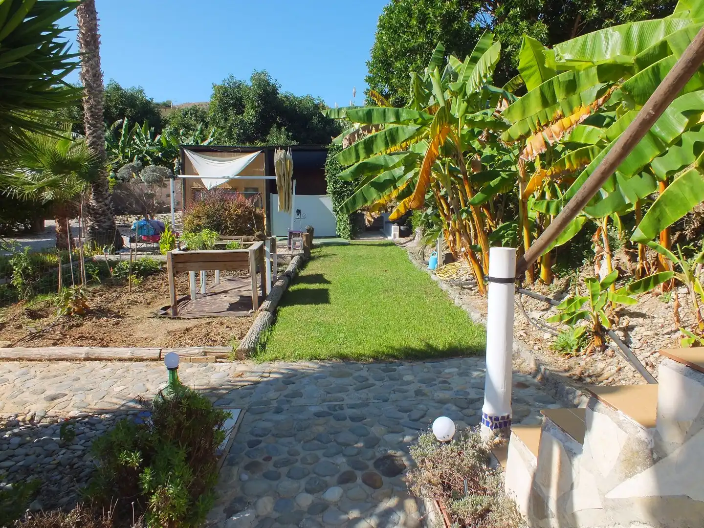 Jardín de Casa o chalet en venta en Salobreña con Jardín privado