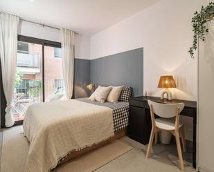 Bedroom of Flat to share in  Barcelona Capital  with Air Conditioner, Heating and Terrace