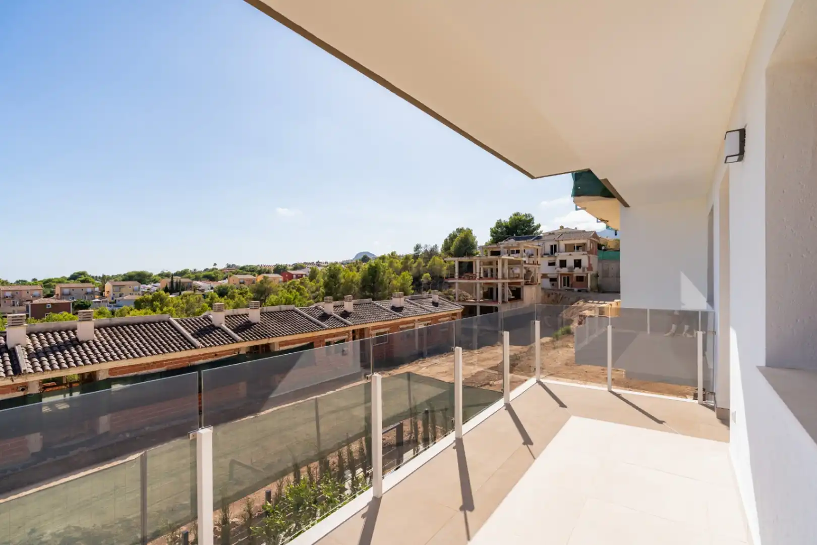 Terrassa de Casa adosada en venda en La Nucia amb Aire condicionat, Calefacció i Jardí privat