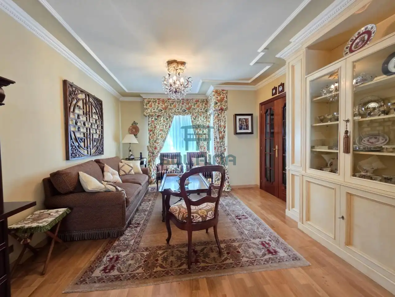 Living room of Detached homes for sale in Ourense Capital   with Heating, Private garden and Furnished