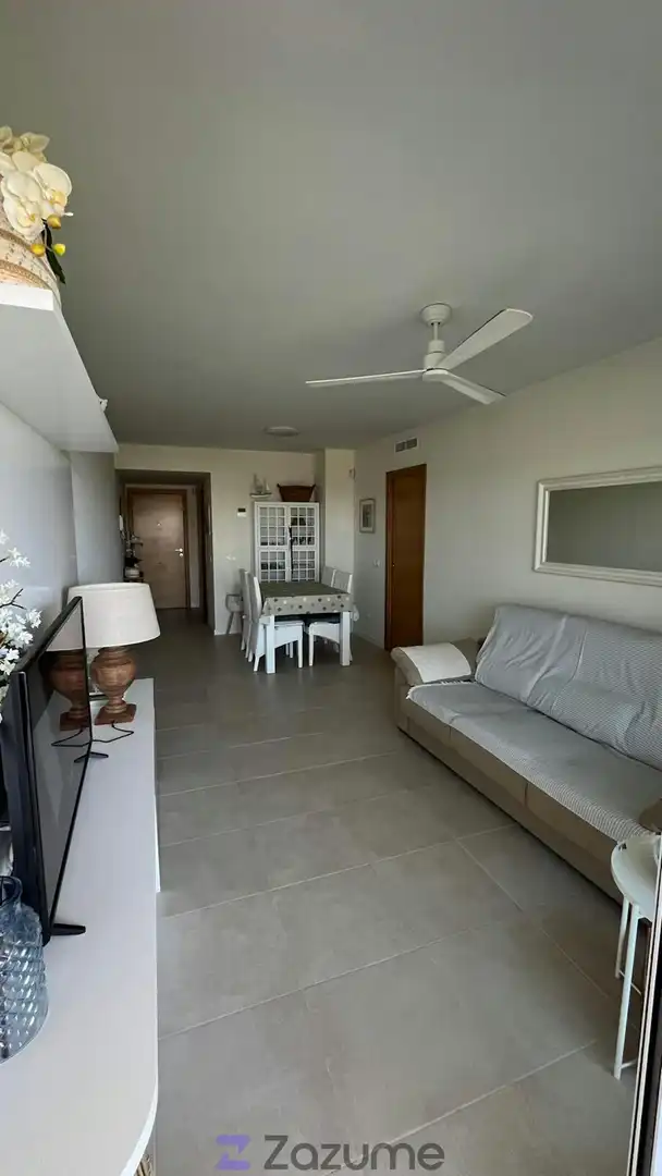 Wohnzimmer von Wohnung zur Miete in El Puig de Santa Maria mit Klimaanlage, Terrasse und Schwimmbad