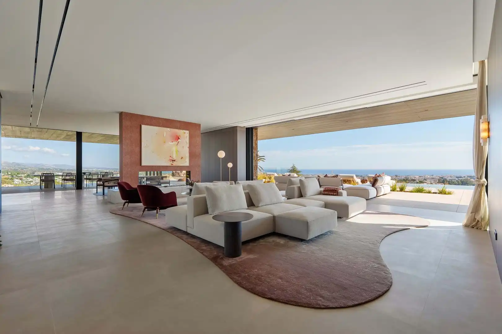 Sala de estar de Casa o chalet en venta en Benahavís