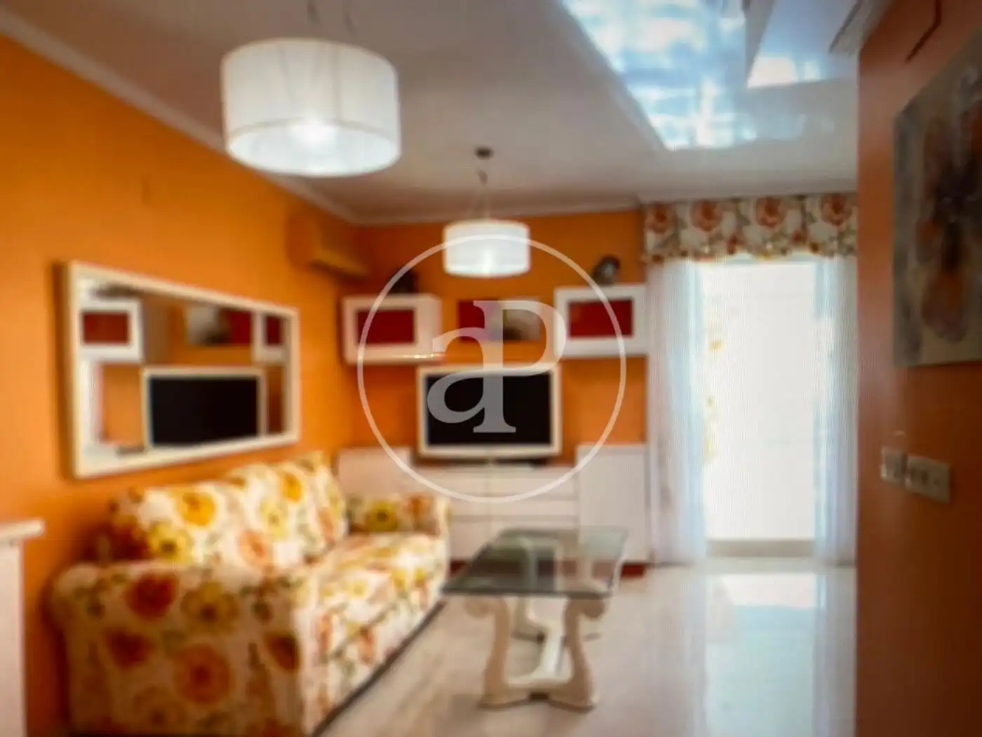 Sala de estar de Ático en venta en Oropesa del Mar / Orpesa con Aire acondicionado, Calefacción y Jardín privado