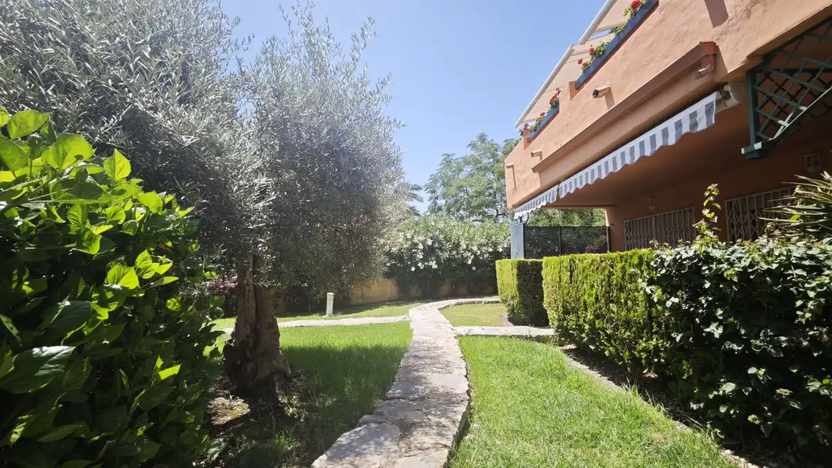Jardí de Apartament en venda en San Pedro de Alcántara