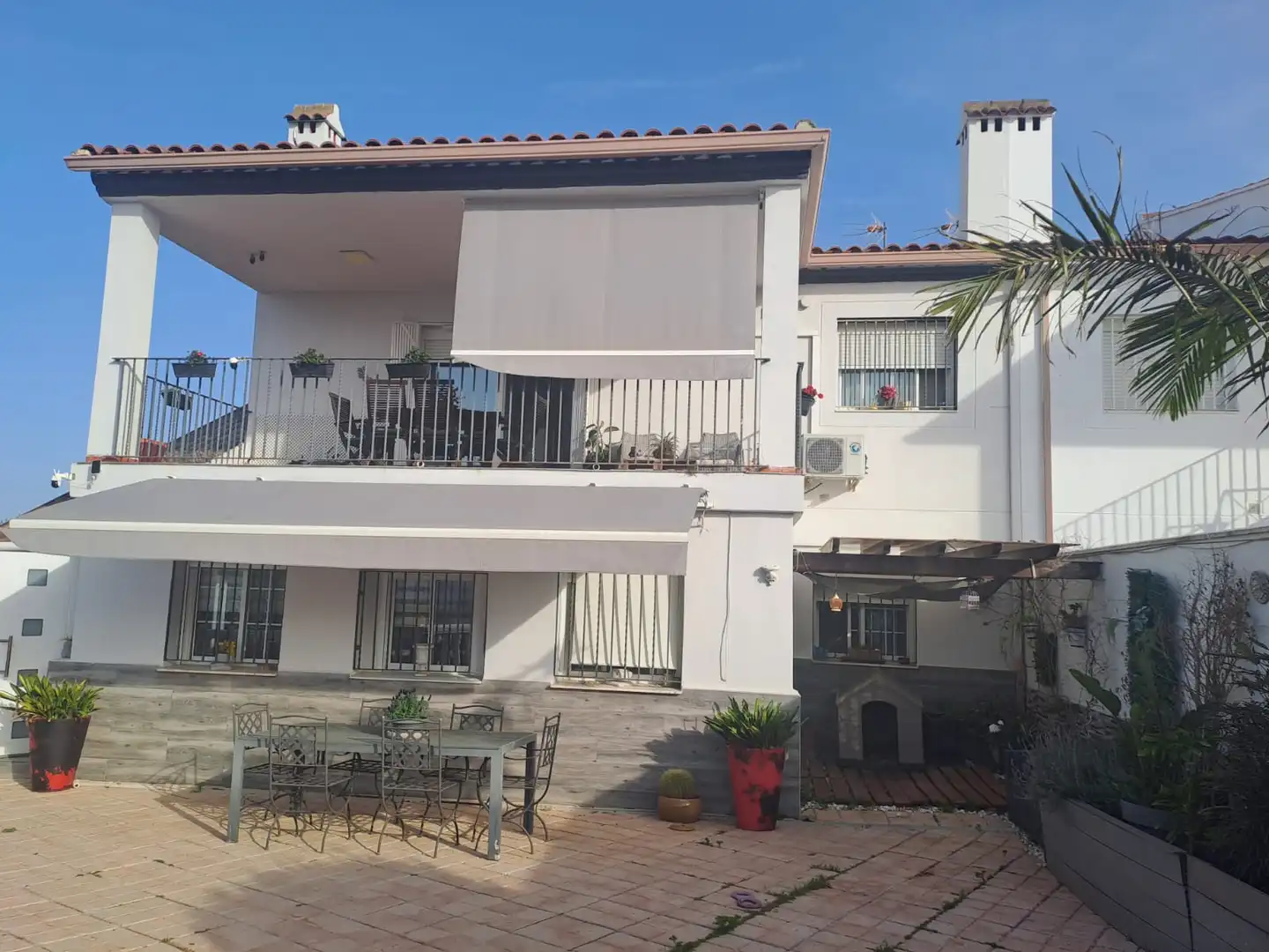 Terraza de Casa o chalet en venta en Montserrat con Aire acondicionado, Calefacción y Jardín privado
