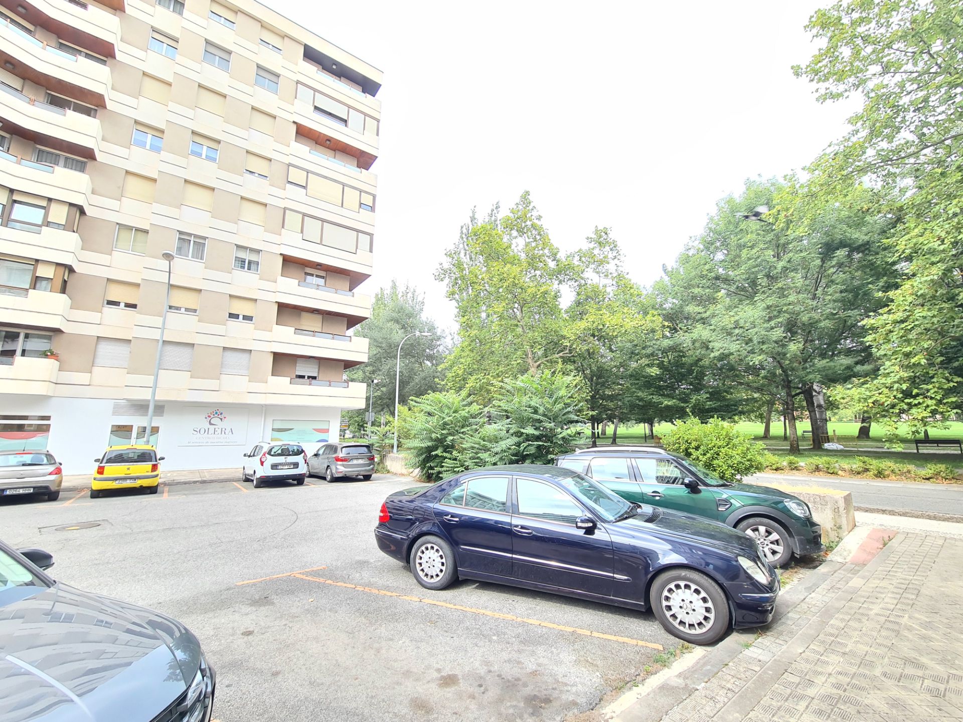 Parking of Flat to rent in  Pamplona / Iruña  with Heating, Parquet flooring and Terrace