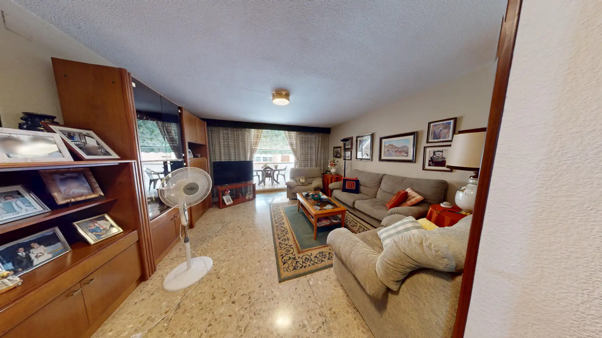 Sala de estar de Casa o chalet en venta en Alicante / Alacant con Aire acondicionado, Jardín privado y Terraza