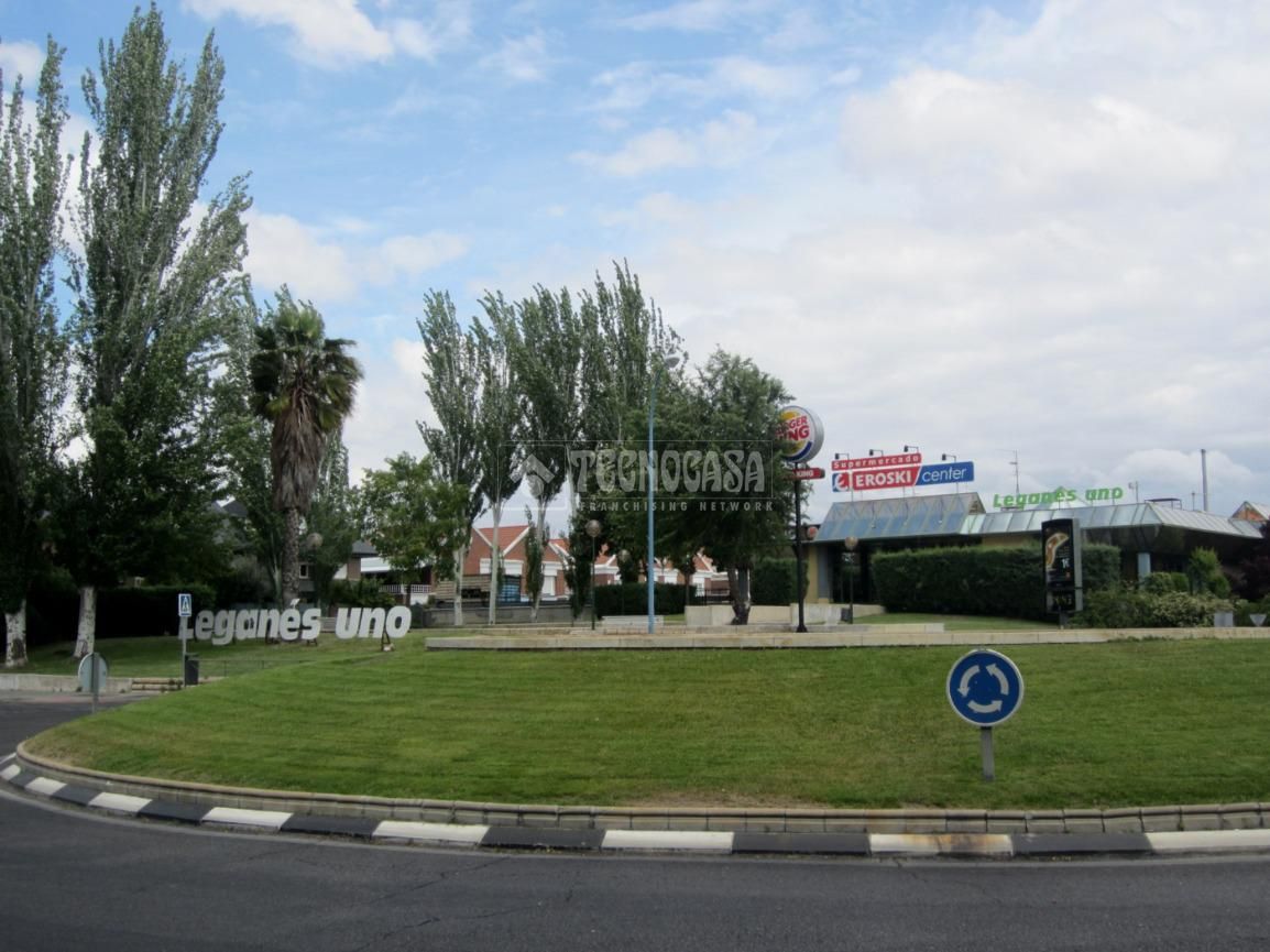 Exterior view of Flat for sale in Leganés  with Air Conditioner