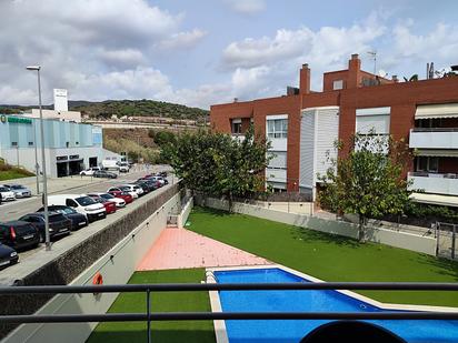 Swimming pool of Flat for sale in Montgat  with Air Conditioner and Terrace